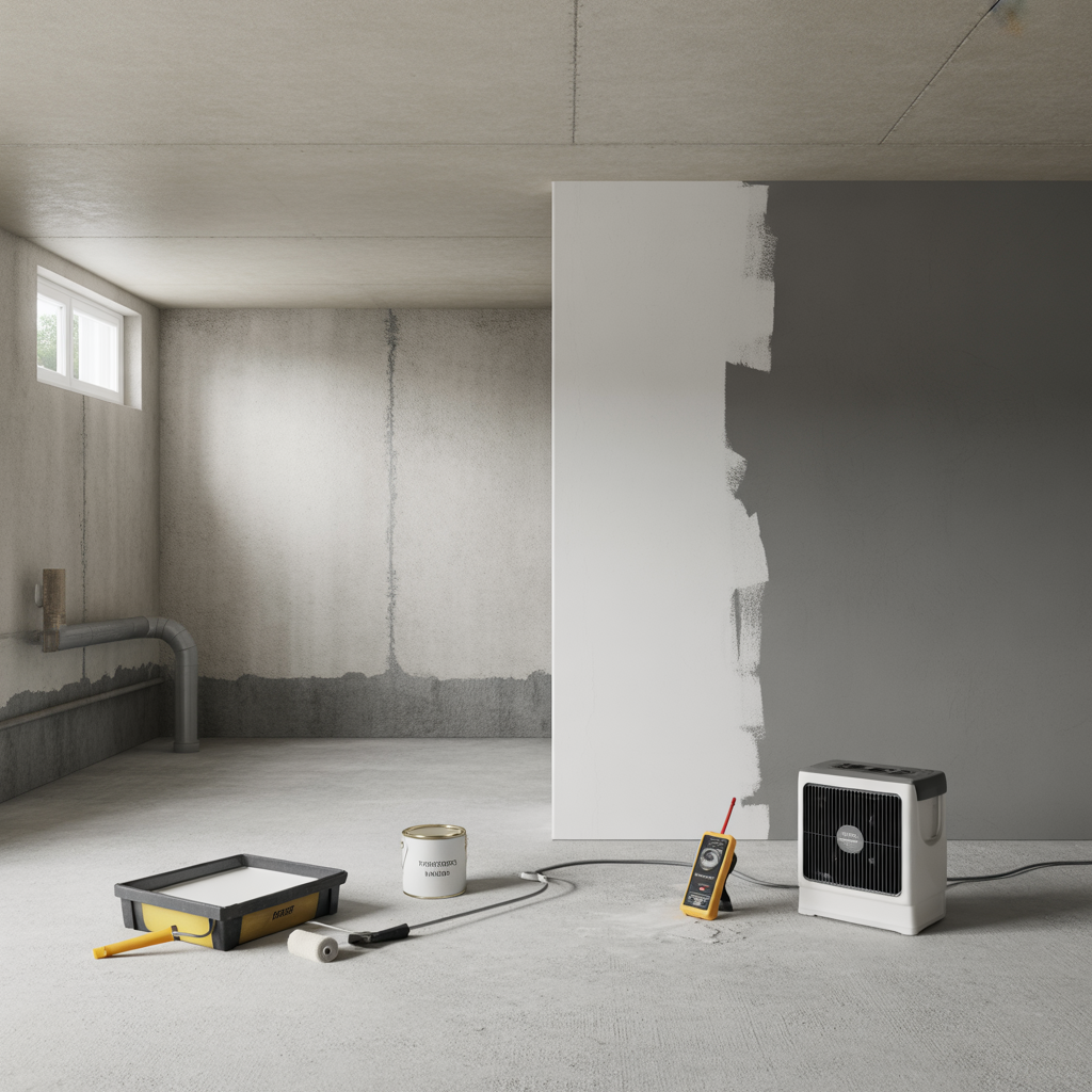 mala kallarvaggar av betong guide till fukt primer och farg