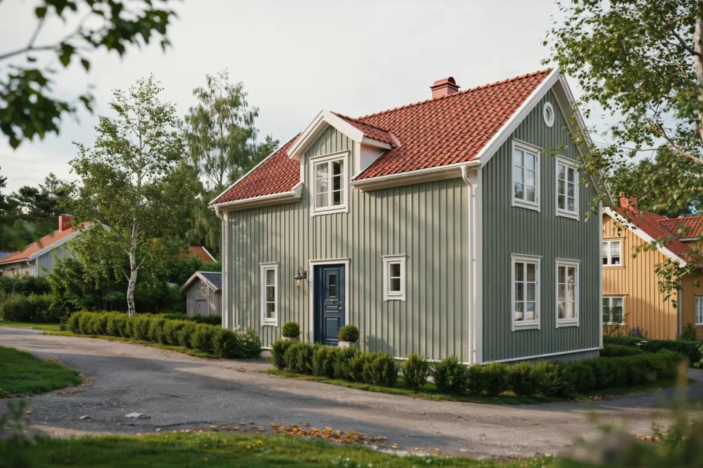 f nster och vindskivor m lades om p villa i sbystrand